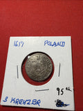 1617 Poland 3 Kreuzer Sigismund