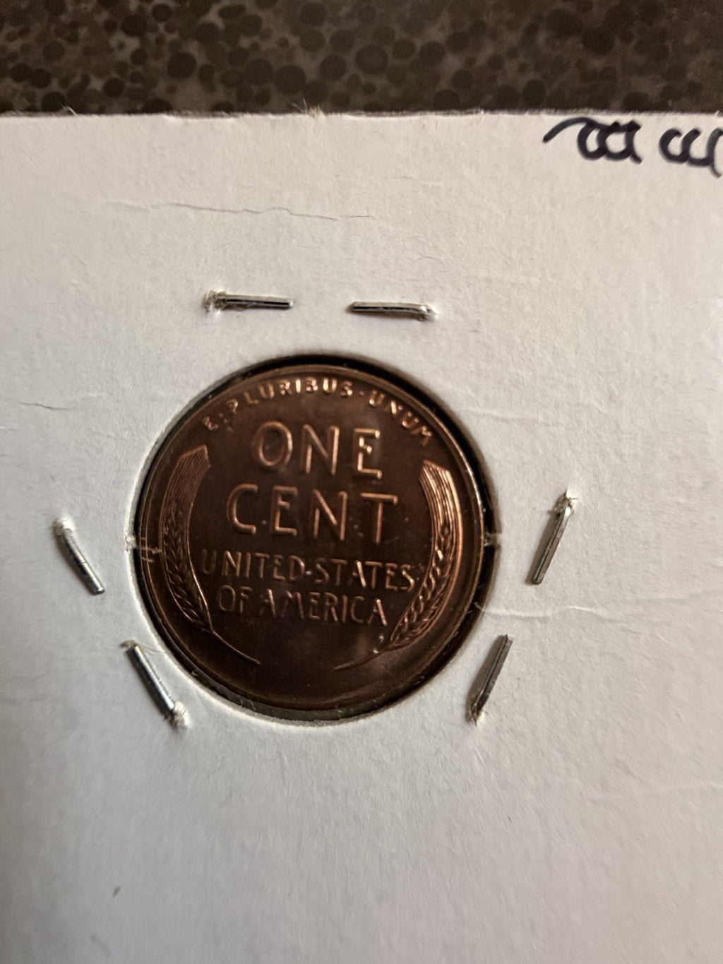 Group of 3 BU Wheat Cents 1947D-1958 1954-S Die Crack
