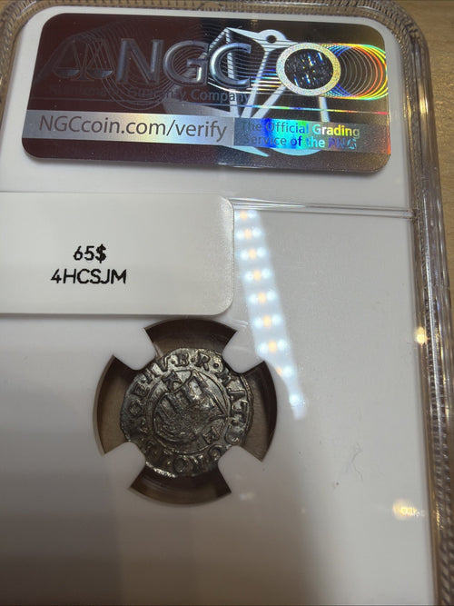 1620KB Hungary Denar NGC