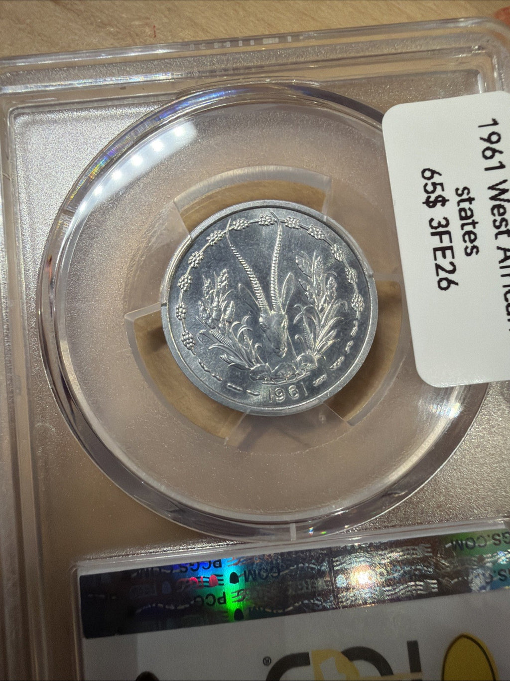 1961 P1FR PCGS SP 66 West African States
