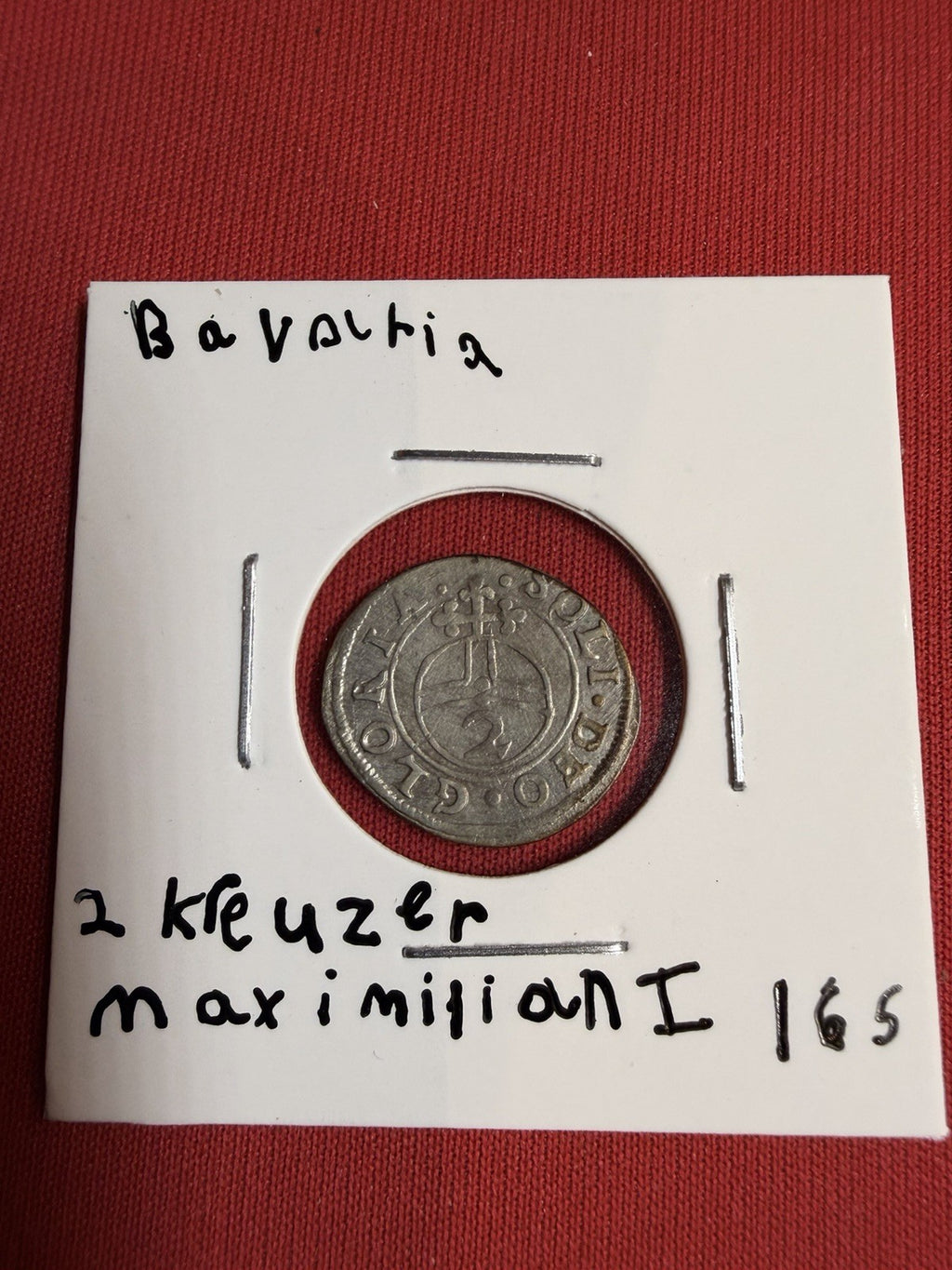 German States of Bavaria Maximilian I Silver 2 Kreuzer 1623-1651AD