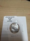 Spain España Morocco Almohad Square Dirhem 1121-1269 Silver