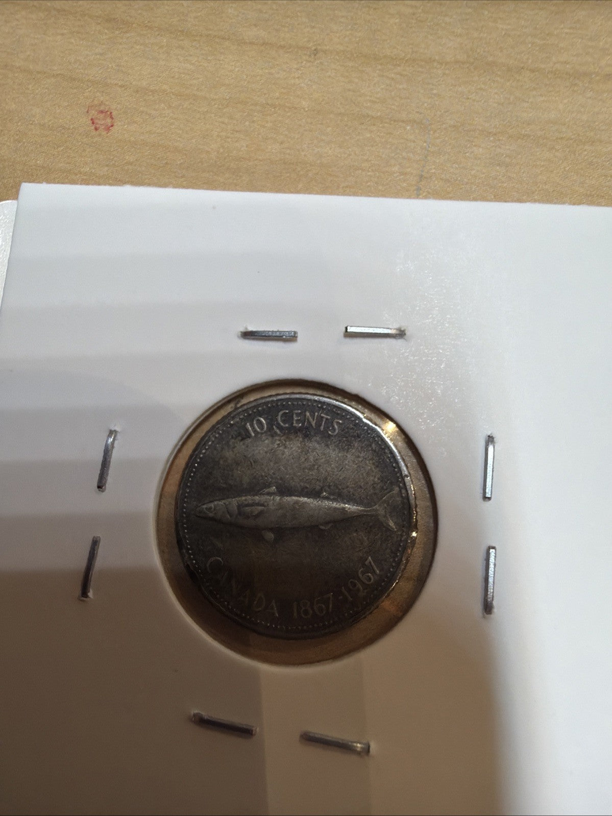 1867-1967 10c Canadian Centennial Dime