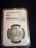 1926M Mexico Peso MS 65 NGC