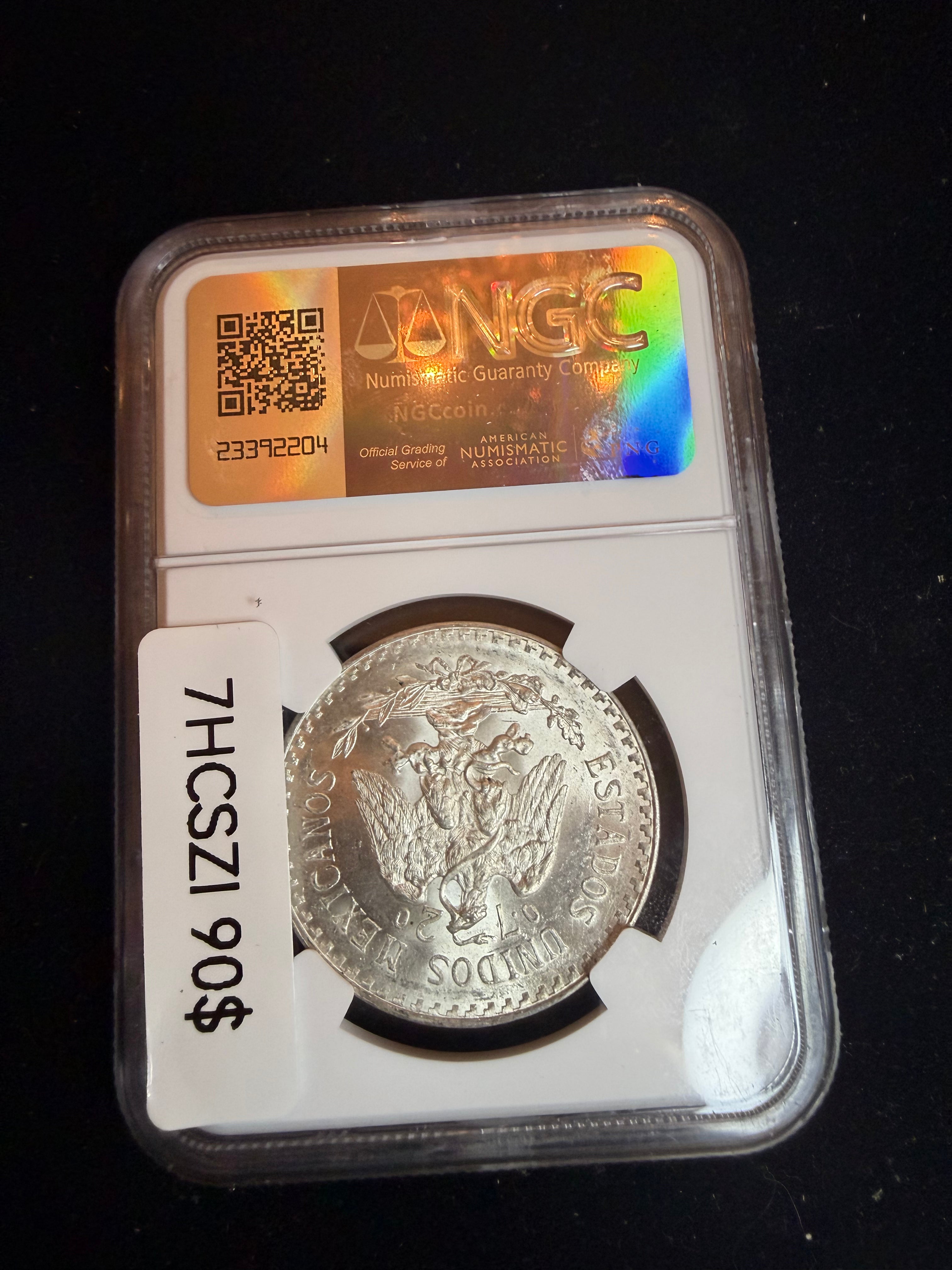 1926M Mexico Peso MS 65 NGC