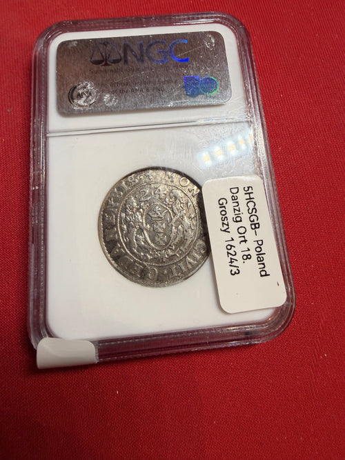 1624/3 Poland Danzig Ort 18 Grozy.