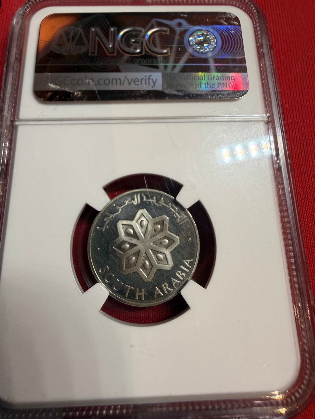 1964 South Arabia PF 67 CAMEO. 25F