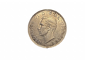 1943 half crown from the United Kingdom.