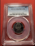 1999 S Proof Jefferson Nickel PCGS PR 69 DCAM Deep Cameo