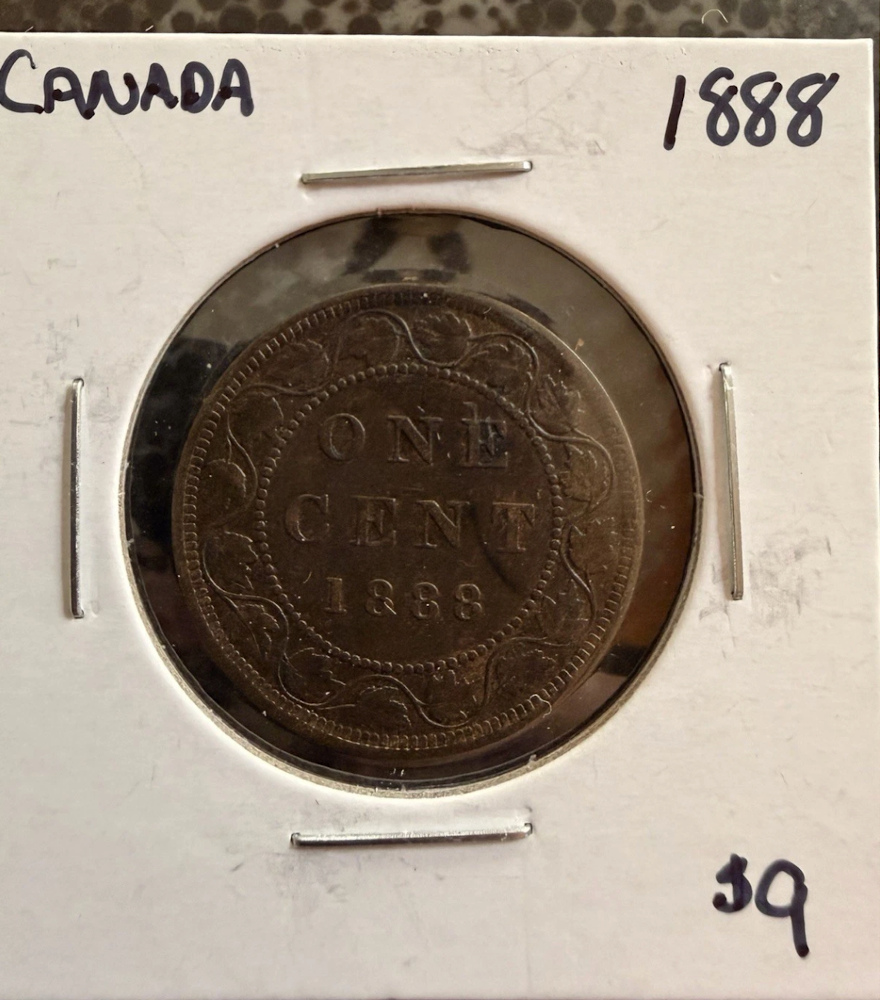 1888 Canada One cent. KM 7